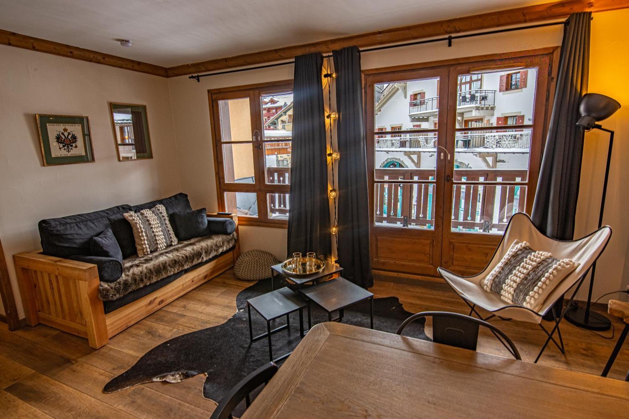 Arc 1950 Appartement Skis Aux Pieds Les Arcs  Zewnętrze zdjęcie